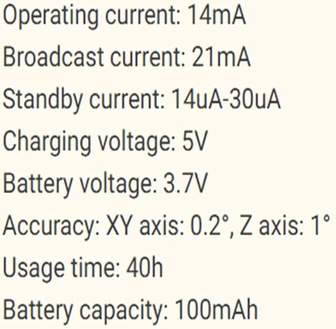 Three-axis Accelerometer Angle Sensor Magnetometer(WT9011DCL-BT50) in Kuwait