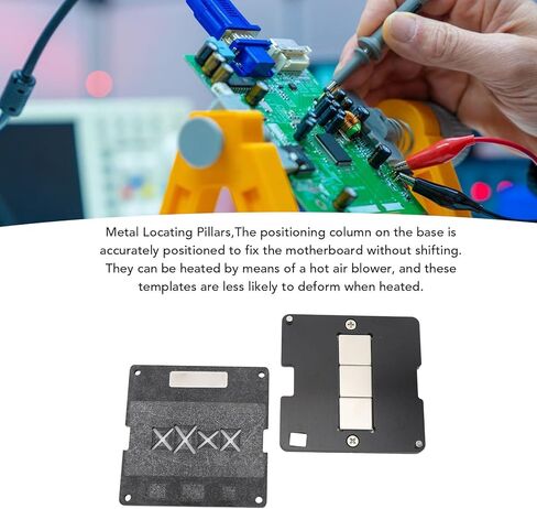 أداة Acouto BGA Reballing Platform 4-in لـ BBGA153 BGA169 مع محاذاة وتصميم من الفولاذ المقاوم للصدأ in Saudi Arabia