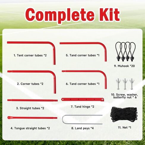 Soccer Rebounder Net, Adjustable Angle Football Training Equipment with Steel Frame, Portable Folding Rebound Net for Passing and Control Practice, Easy Setup Outdoor Sports Gear for Youth and Adults in Saudi Arabia