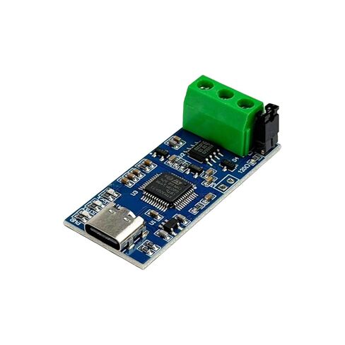 USB to CAN Module, USB Type C Interface with LED Indicator for CAN 2.0A 2.0B Protocol Bus Analyzer V2.0, High Performance Module for Industrial Data Communication in Kuwait