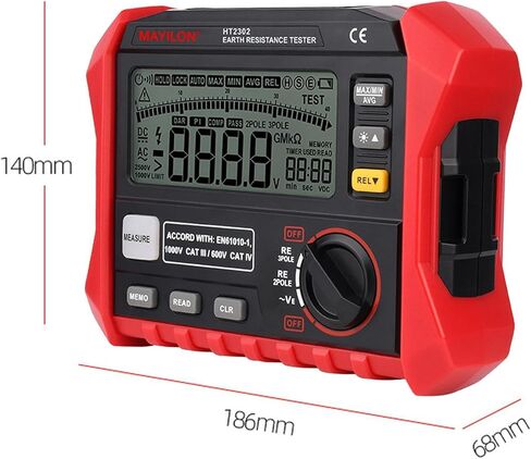 جهاز اختبار المقاومة 100 مجموعة من كاشف مقاومة العزل لتخزين البيانات in Kuwait