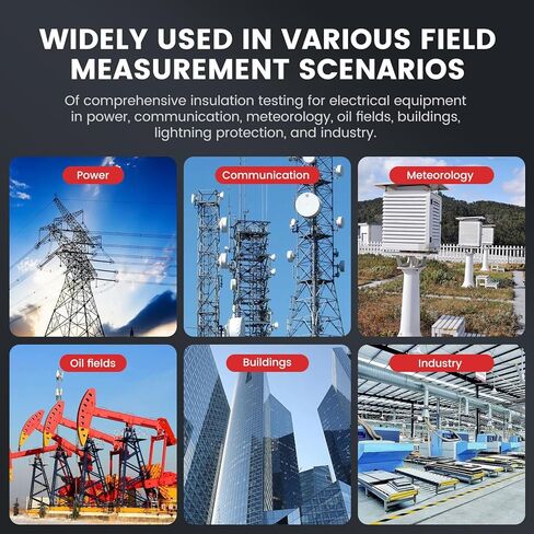EITAI3440B جهاز قياس مقاومة العزل الرقمي، 0.5MΩ-50GΩ، AC 0V-600V، مبيعات الشركة المصنعة المباشرة، مقياس Megohmmeter، جهاز اختبار Megger، مقياس المقاومة الأرضية in Kuwait
