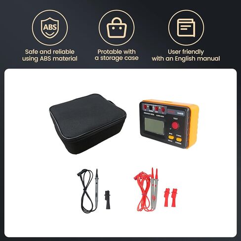 EITAI3440B جهاز قياس مقاومة العزل الرقمي، 0.5MΩ-50GΩ، AC 0V-600V، مبيعات الشركة المصنعة المباشرة، مقياس Megohmmeter، جهاز اختبار Megger، مقياس المقاومة الأرضية in Kuwait