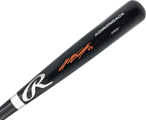Jung Hoo Lee Autographed Black Rawlings Adirondack Baseball Bat Giants Beckett BAS Witness Stock #227309 in Saudi Arabia