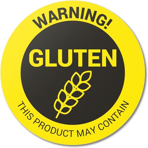 Vegetarian Labels (1.5 inch, Round - 300 Labels) Vegetarian Food Labels for Meat-Free Meals, Dietary Restrictions, Delis, Restaurants, or Dairy-Free Meals in Kuwait