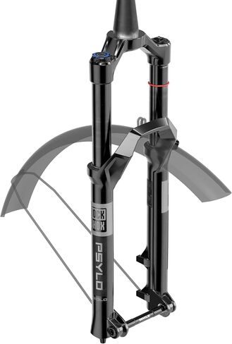 شوكة تعليق RockShox Psylo Gold Isolator RC - 29 بوصة، 140 ملم، 15 × 110 ملم، 44 ملم أوفست، أسود لامع، A1 in Saudi Arabia