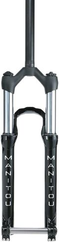Manitou Circus Comp Suspension Fork - 26", 100 mm, 20 x 100 mm, 41 mm Offset, Gloss Black, Straight Steer in Kuwait