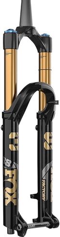 FOX Racing Shox 38 Float 27.5In Factory Grip X2 Fork Fork أسود لامع، كابولت، 170 مم، 44 مم مشط in Saudi Arabia