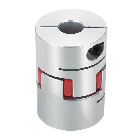 MECCANIXITY Aluminum Shaft Coupling 14mm to 15mm Flexible Spider Coupling L50mm x D40mm Coupler Jaw Spider Shaft Joint Connector for 3D Printers DIY Encoder CNC Router Milling Machine in Saudi Arabia