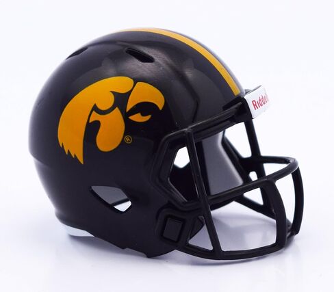 NCAA Iowa Hawkeyes Helmet Pocket ProHelmet Pocket Pro Speed Style, Team Colors, One Size in Saudi Arabia