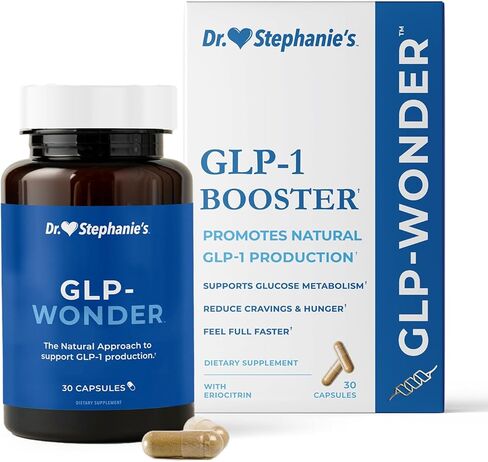 الدكتورة ستيفاني GLP-Wonder Natural GLP-1 مكمل-التحكم في الجوع والشهية ، الرغبة الشديدة في القتال-الدعم الخالي من التأثير الجانبي in Kuwait