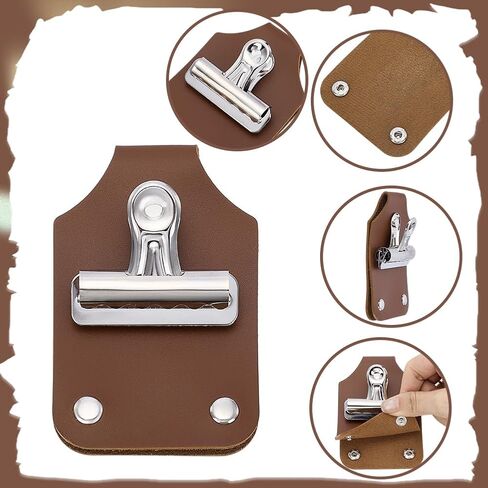 PH PandaHall 2pcs Livestock Show Number Holder, PU Leather Number Holder Horse Show Number Holders for Horse Shows Livestock Events Exhibitions, 4.02x2.64inch, Coconut Brown in Saudi Arabia