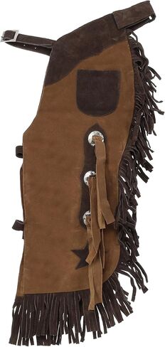 Showman Kid's Mustang Bay Chaps & Vest w/Star Design in Saudi Arabia