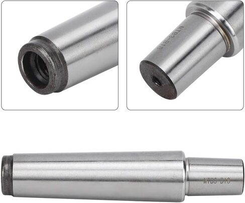 MTB3 B18 Morse Taper Shank Drill Chuck Arbor Adapter High Precision 45 Steel Connector For Drill Press Milling Machine and Lathe With HRC 55 Hardness Durable Construction in Saudi Arabia