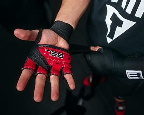 Title Gel Iron Fist Slip-On Knuckle Shields 2.0 - Boxing Wraps, Boxing Quick Wraps, Boxing Hand Wraps, Hand Wraps for Boxing Gloves, MMA Gloves Men, Wrist Wraps, Boxing Knuckle Protection in Kuwait