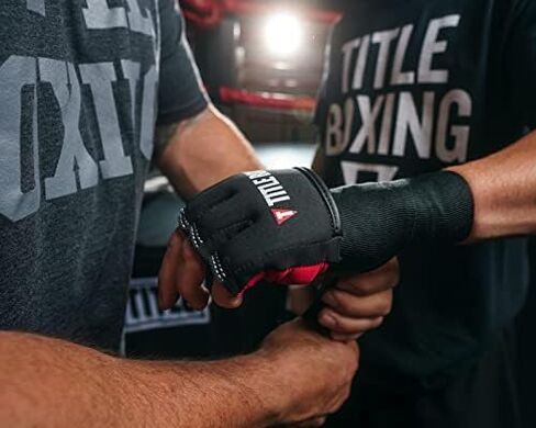 Title Gel Iron Fist Slip-On Knuckle Shields 2.0 - Boxing Wraps, Boxing Quick Wraps, Boxing Hand Wraps, Hand Wraps for Boxing Gloves, MMA Gloves Men, Wrist Wraps, Boxing Knuckle Protection in Saudi Arabia