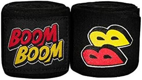 Boom Boom Boxing Youth Flex Hand Wraps - Youth Hand Wraps, Youth Knuckle Protection, Youth Boxing Hand Wraps, Youth Protective, Boxing Hand Wraps for Kids, Boxing Equipment in Saudi Arabia