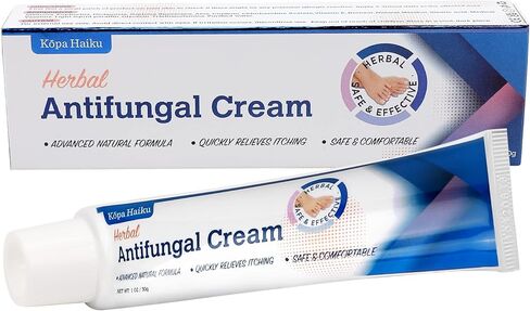 كريم مضاد للفطريات لالتهاب الجلد الدهني والتهاب الجريبات: مناسب لفروة الرأس والجسم، ويدعم التهاب الجلد حول الفم، وحب الشباب الفطري الخلفي، والقوباء الحلقية، وقدم الرياضي وحكة اللعب، 1 أونصة in Kuwait