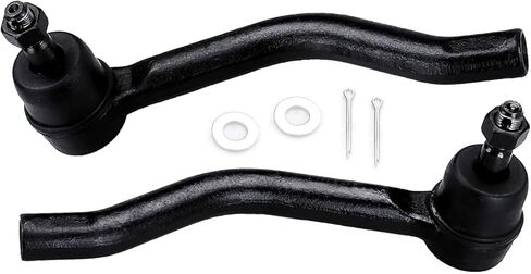 2pc نهايات قضيب التعادل الخارجية الأمامية لنيسان ألتيما 2007-2013/ Maxima 2009-2014 ، طقم end Rod Tearing لنيسان Murano 2009-2012 FWD و 2013-2014 ، ES800357 ES800358 Outer Tie Rod Weds in Kuwait