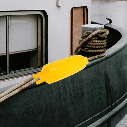 Yacht Inflatable Boat Bumper PVC Protective Ball Thickened Yellow Docking Buffer for Kayak and Large Boats Wave Shock-Absorbing Docking Equipment in Saudi Arabia
