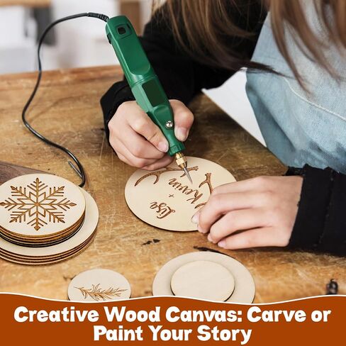 Meetory Unfinished Blank Wood Square,3 Different Size Wood Square Slices Cutouts for DIY Arts Craft Project, Pyrography Art, Painting Writing and Decoration(10cm,8cm,5cm) in Kuwait