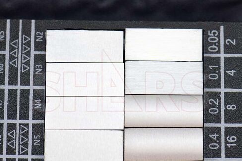 Shars 2-500 Ra Micro Inch Surface Roughness Finish Comparator New 303-9408 P in Saudi Arabia