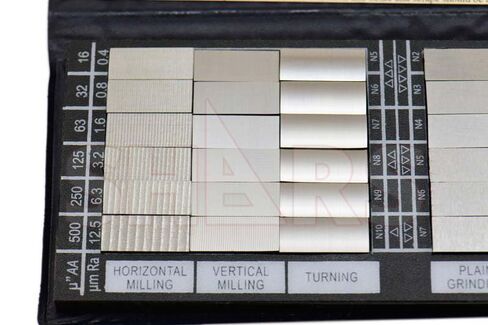 Shars 2-500 Ra Micro Inch Surface Roughness Finish Comparator New 303-9408 P in Saudi Arabia