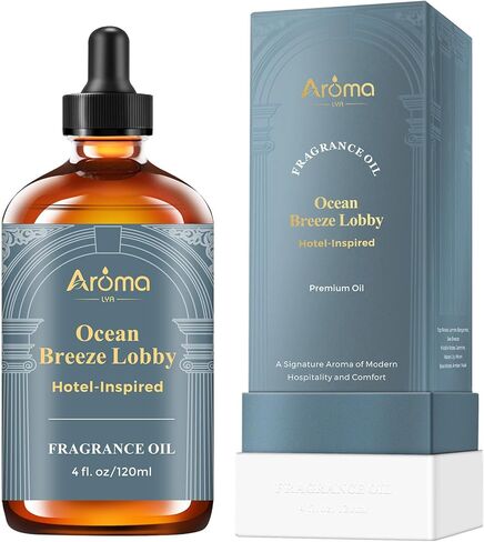 Ocean Breeze Lobby — a Hotel-Inspired Fragrance Oil that Feels Like a Coastal Resort Lobby, Hotel Diffuser Oil for Home Fragrance Oil for Ultrasonic and Waterless Diffusers and Crafting in Saudi Arabia