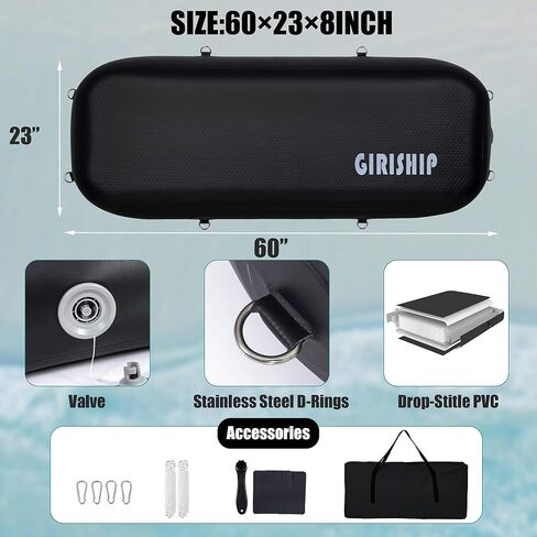 مصدات القوارب القابلة للنفخ بطول 6/10أقدام، مصدات القوارب شديدة التحمل لرسو السفن، مصدات مصدات الرصيف لليخوت، قارب الصيد، جت سكي، قارب عائم in Kuwait