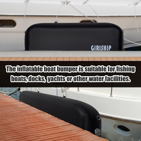 مصدات القوارب القابلة للنفخ بطول 6/10أقدام، مصدات القوارب شديدة التحمل لرسو السفن، مصدات مصدات الرصيف لليخوت، قارب الصيد، جت سكي، قارب عائم in Kuwait