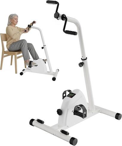 دراجة تمارين دواسة الذراع والساق والذراع والساق والركبة، معدات لياقة بدنية قابلة للتعديل لكبار السن وتمارين القلب in Kuwait