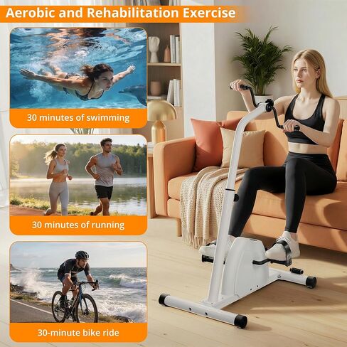 دراجة تمارين دواسة الذراع والساق والذراع والساق والركبة، معدات لياقة بدنية قابلة للتعديل لكبار السن وتمارين القلب in Kuwait