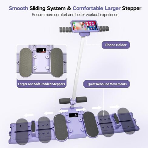 KESHWELL Ab Machine,Thigh Leg Exerciser,Sit Up Exercise Equipment for Man & Women,Pelvic Floor Exercise Devices for Home,Multifunctional Workout Equipment with Resistance Bands for Weight Loss in Kuwait