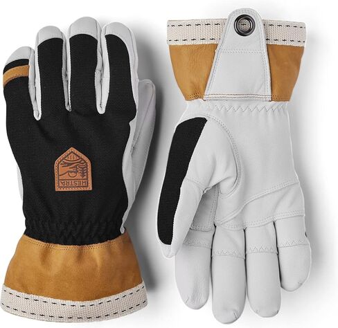 Hestra Ergo Grip Alpha Glove I Leather, 5-Finger Climbing & Mountaineering Glove in Saudi Arabia