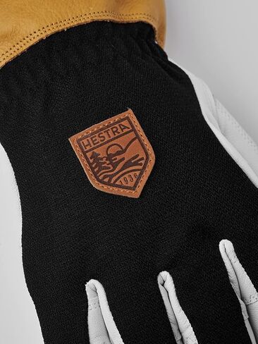 Hestra Ergo Grip Alpha Glove I Leather, 5-Finger Climbing & Mountaineering Glove in Saudi Arabia