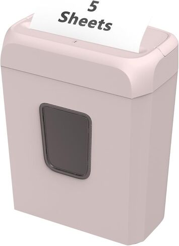 bonsaii 18 Sheet Heavy Duty Cross-Cut Paper and Credit Card Shredder, 6 Gallon Pullout Basket and 4 Casters, Black in Kuwait