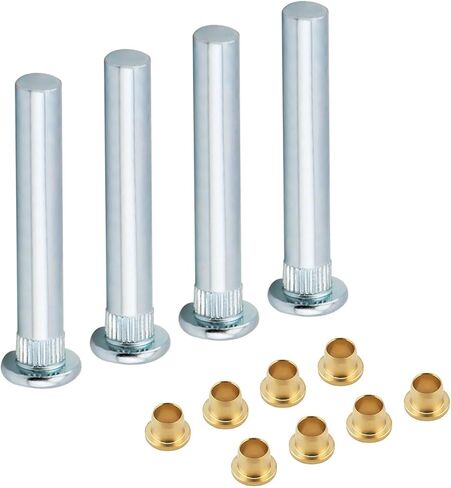 Front Door Hinge Pin and Bushing Repair Kit Compatible with 1998-2004 Frontier Replaces 38476 in Kuwait