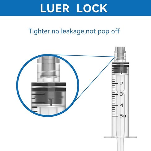 5 مل 22Ga 1.5 بوصة حقنة لوازم المختبرات القابل للتصرف، التعبئة والتغليف مختومة بشكل فردي 50 حزمة in Kuwait