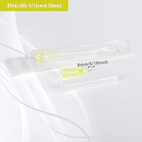 30Gauge 5/16 Inch Needle, Disposable Luer Lock Accessories, Individually Sterile Wrapped, 100pack in Kuwait