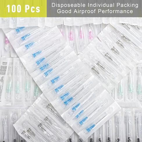 30Gauge 5/16 Inch Needle, Disposable Luer Lock Accessories, Individually Sterile Wrapped, 100pack in Kuwait