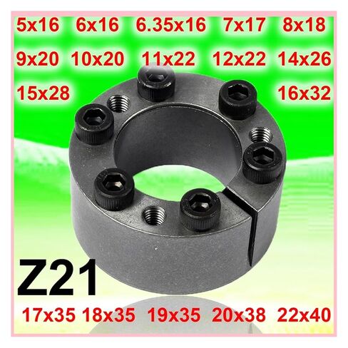 Keyless Bushing Expansion Sleeve 1PC TLK350 KTR105 Tension Shaft Locking Assembly Device Keyless Bushing Connection Z21 Expansion Sleeve(10x20) in Saudi Arabia