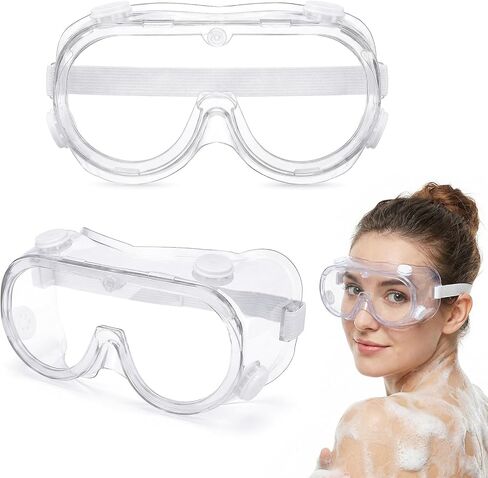 3Pcs Eyelash Goggles Shower Shield, Adjustable Eyelash and Eyebrow Protector Shower Goggles Shield, Glasses-Friendly Design for Eyelash Extensions, Microblading Aftercare and Cataract Surgery Recovery in Kuwait
