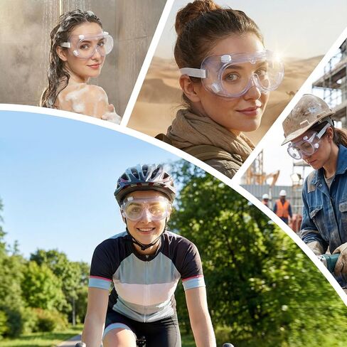 3Pcs Eyelash Goggles Shower Shield, Adjustable Eyelash and Eyebrow Protector Shower Goggles Shield, Glasses-Friendly Design for Eyelash Extensions, Microblading Aftercare and Cataract Surgery Recovery in Kuwait