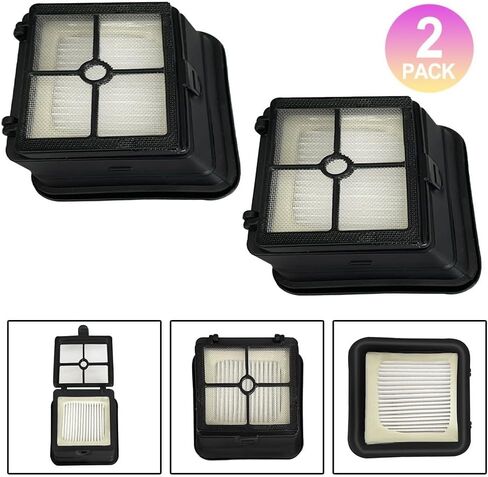 2-Pack Vacuum Filter Replacement for Atvel F16 F16 Pro for Thomson VH20BW02, Blue Filter Paper Accessories Parts in Kuwait