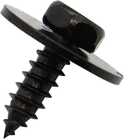 Genuine 40x Black Metal Hex Bolts with Washer and U-Nut Speed Fastener clips set For BMW OEM Genuine Replacement in Saudi Arabia