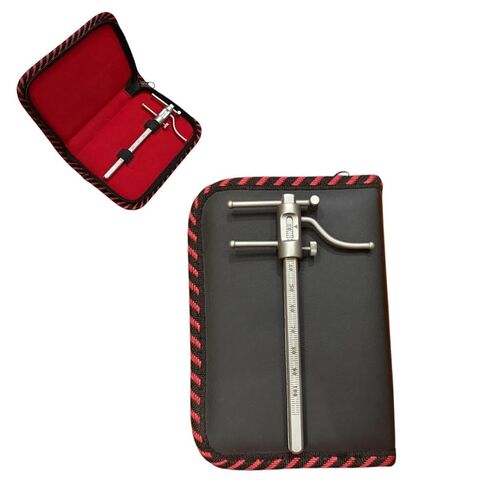 Dental Orthodontic VDO Gauge – Apollo Venus Orthodontic Measuring Gauge for Vertical Dimension of Occlusion, Endodontic & Dental Assessment Tool 20mm to 100mm with Storage Bag in Kuwait