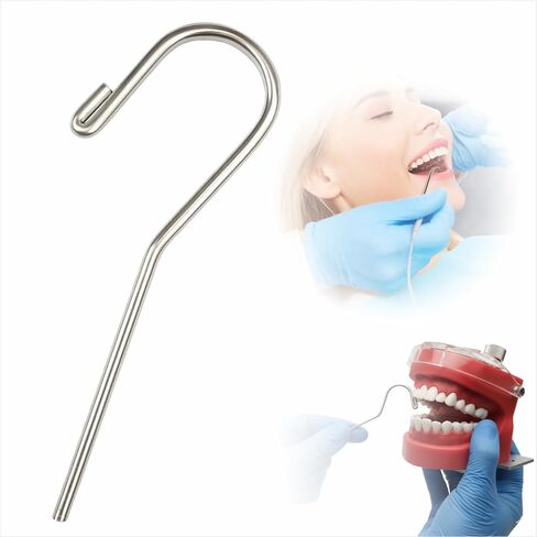 Dental Lip Hooks for Apex Locator Model – Endodontic Training & Oral Measurement Accessories, Teaching Practice Tool Parts, 20 Pcs in Kuwait