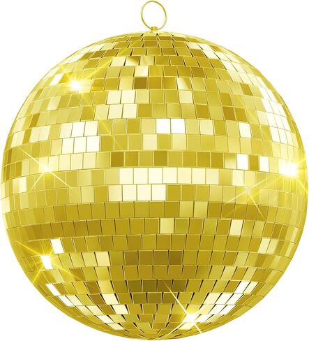 Large Silver Mirror Disco Ball, 12/16/20 Inches Hanging Design - Wedding Party Club DJ Stage Event Decoration (Silver, 20 Inches) in Saudi Arabia