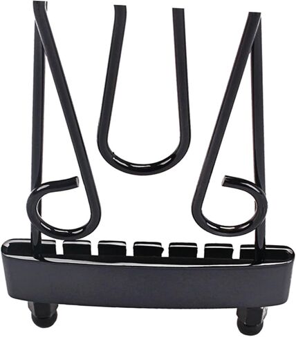 Adjustable Archtop Guitar Tailpiece Bridge with Screws String Design for Guitar Easy Installation Replacement for Old Damaged Parts in Saudi Arabia