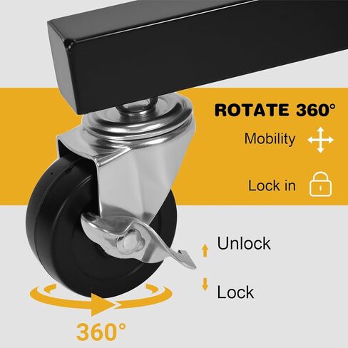 Ring Trolley 4 Wheeler Metal Mobile Jump Rope Tree Rack High 120CM/46.8in Mobile Gymnastic Hoops Organizer for Sport and Exercising Playroom Organization in Kuwait